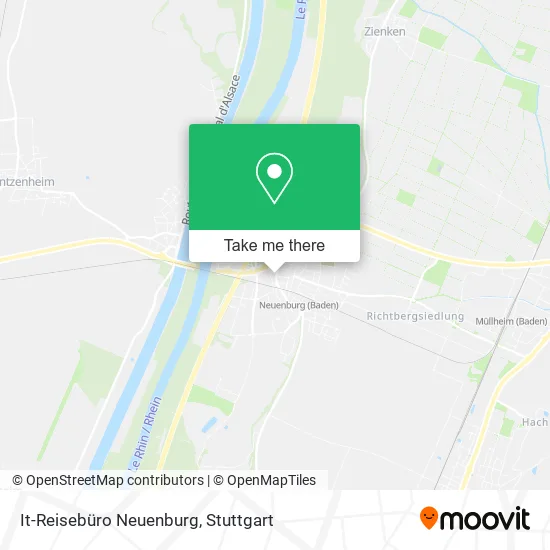 Карта It-Reisebüro Neuenburg