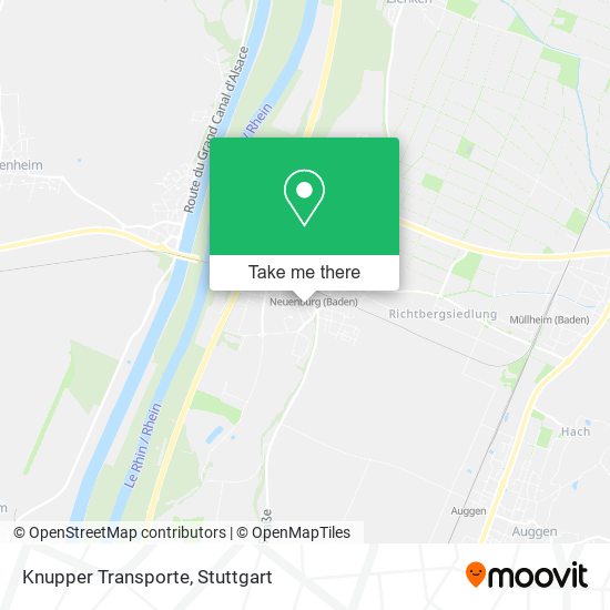 Knupper Transporte map