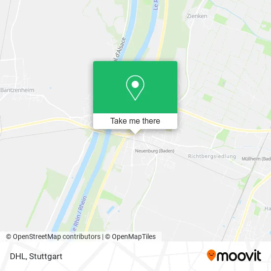 Карта DHL