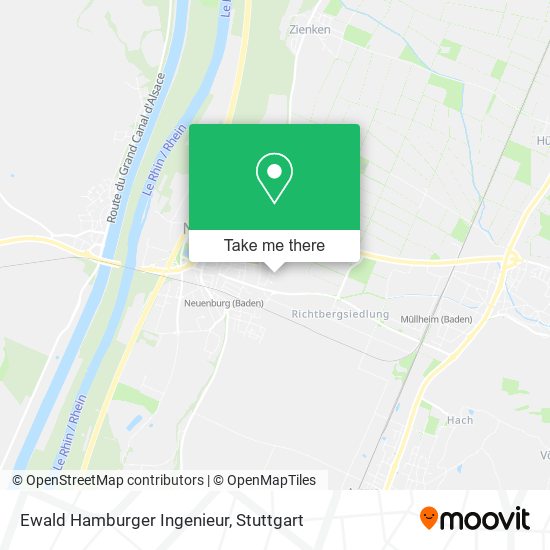 Ewald Hamburger Ingenieur map