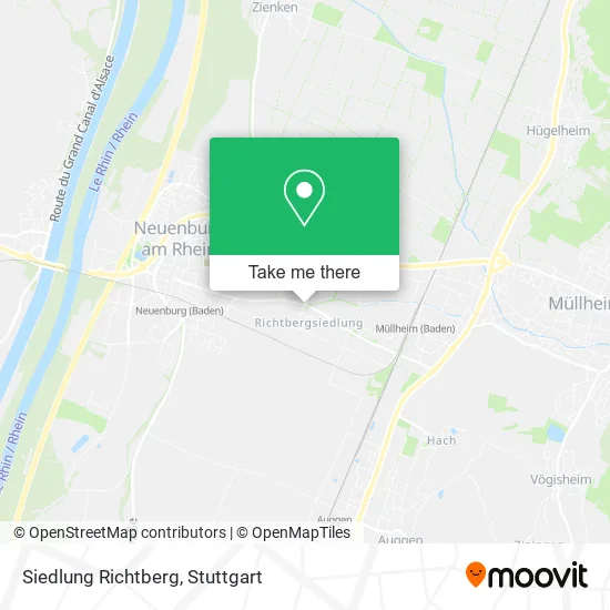 Карта Siedlung Richtberg