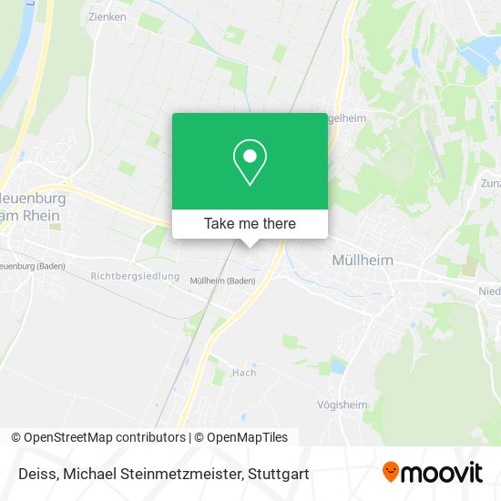 Deiss, Michael Steinmetzmeister map