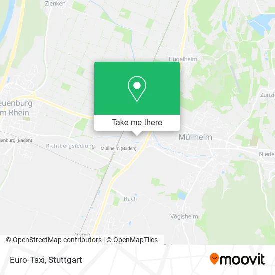 Карта Euro-Taxi