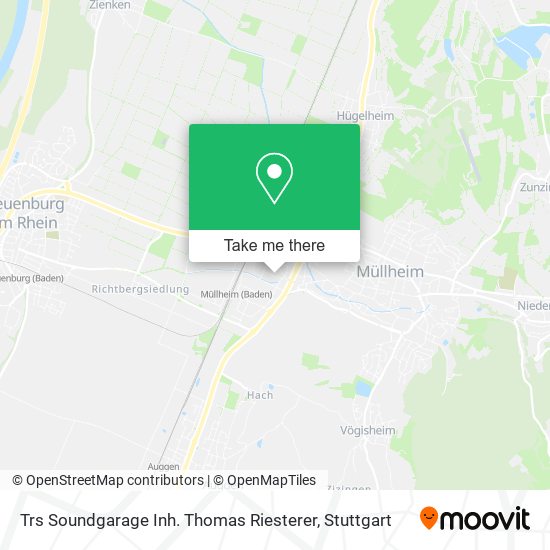 Карта Trs Soundgarage Inh. Thomas Riesterer