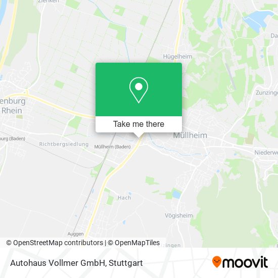 Autohaus Vollmer GmbH map