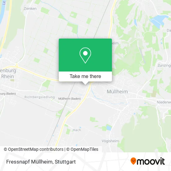 Карта Fressnapf Müllheim