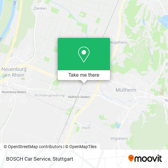 Карта BOSCH Car Service