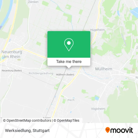 Карта Werksiedlung