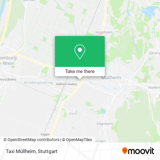 Карта Taxi Müllheim