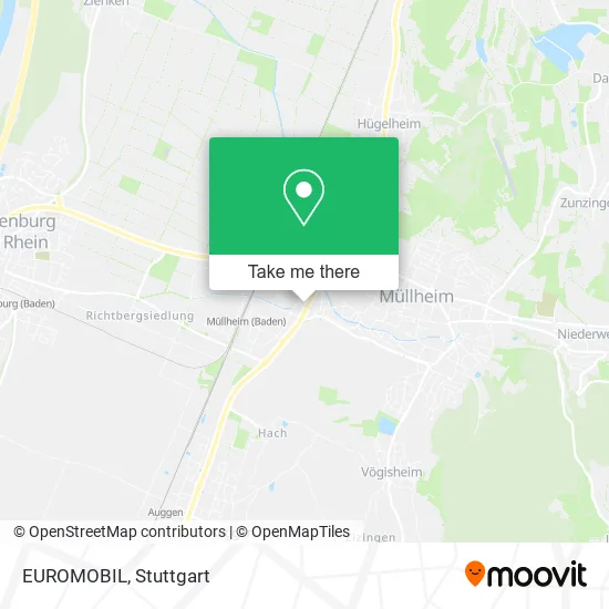 Карта EUROMOBIL