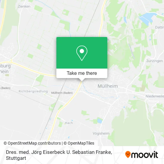 Карта Dres. med. Jörg Eiserbeck U. Sebastian Franke