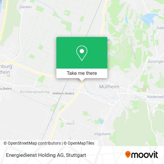 Energiedienst Holding AG map