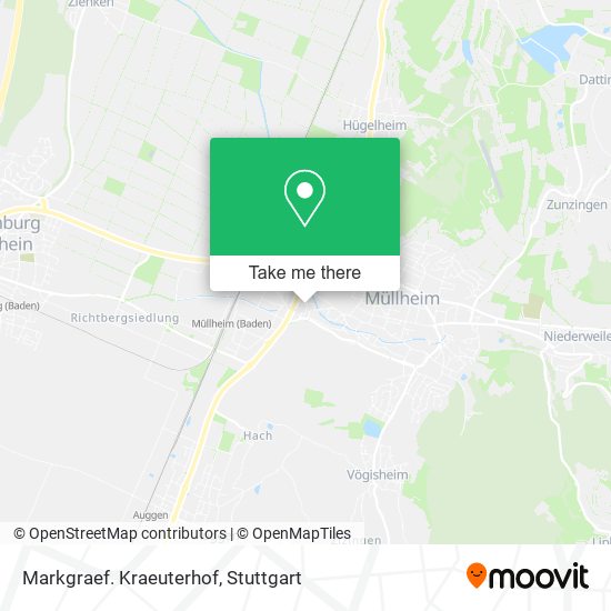 Markgraef. Kraeuterhof map