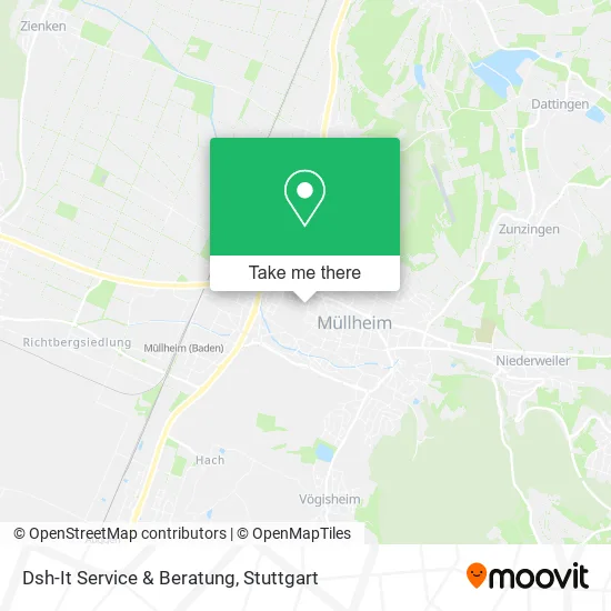 Карта Dsh-It Service & Beratung