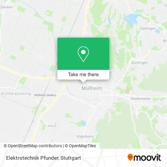 Карта Elektrotechnik Pfunder