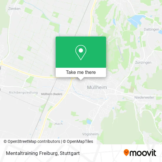 Карта Mentaltraining Freiburg