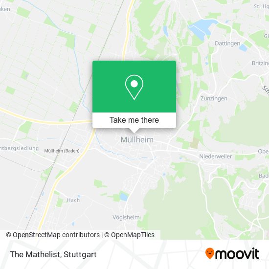 Карта The Mathelist