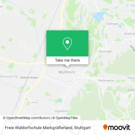 Карта Freie Waldorfschule Markgräflerland