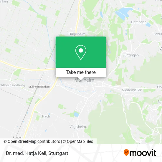 Карта Dr. med. Katja Keil