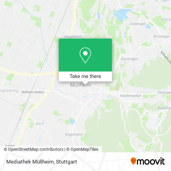 Карта Mediathek Müllheim