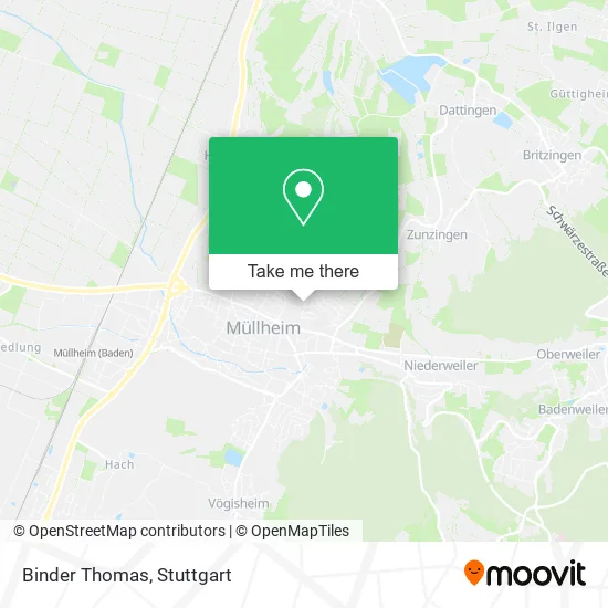 Карта Binder Thomas