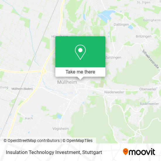 Карта Insulation Technology Investment