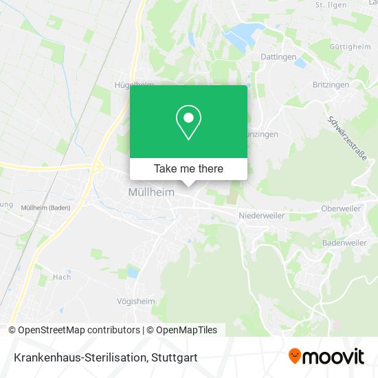 Krankenhaus-Sterilisation map