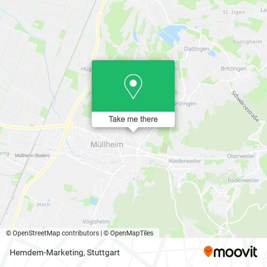 Hemdem-Marketing map