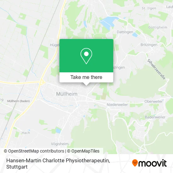 Карта Hansen-Martin Charlotte Physiotherapeutin