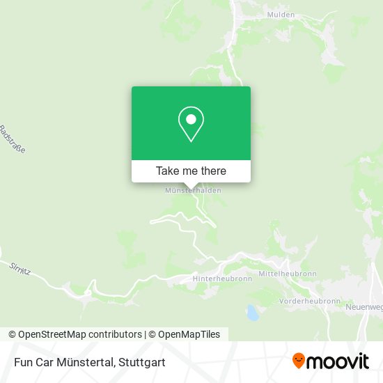 Карта Fun Car Münstertal
