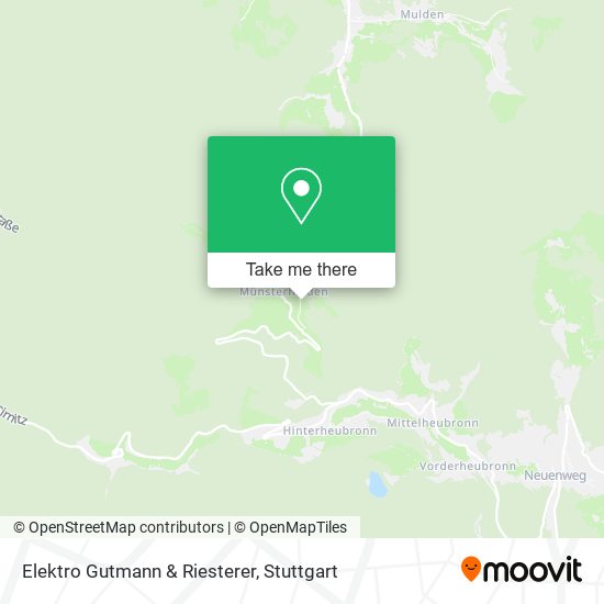 Elektro Gutmann & Riesterer map