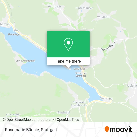 Карта Rosemarie Bächle