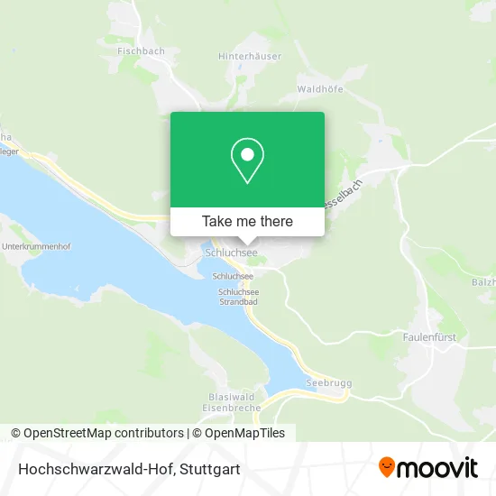 Карта Hochschwarzwald-Hof