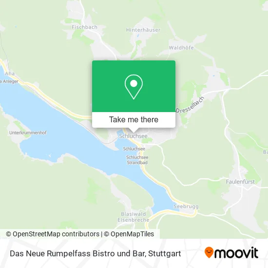 Карта Das Neue Rumpelfass Bistro und Bar