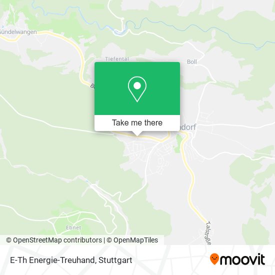 E-Th Energie-Treuhand map