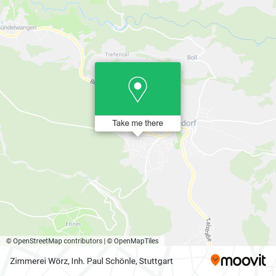 Zimmerei Wörz, Inh. Paul Schönle map