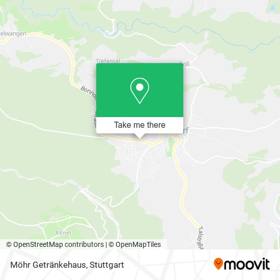 Möhr Getränkehaus map