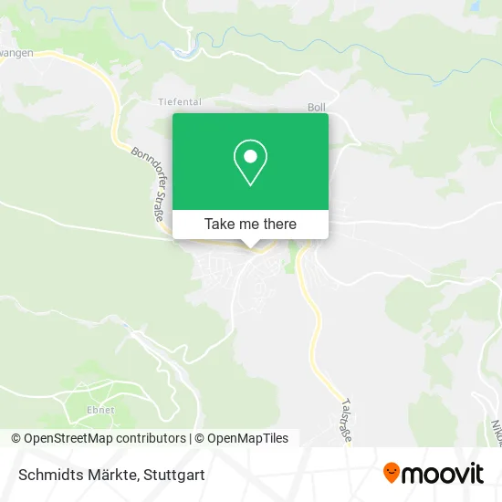 Карта Schmidts Märkte
