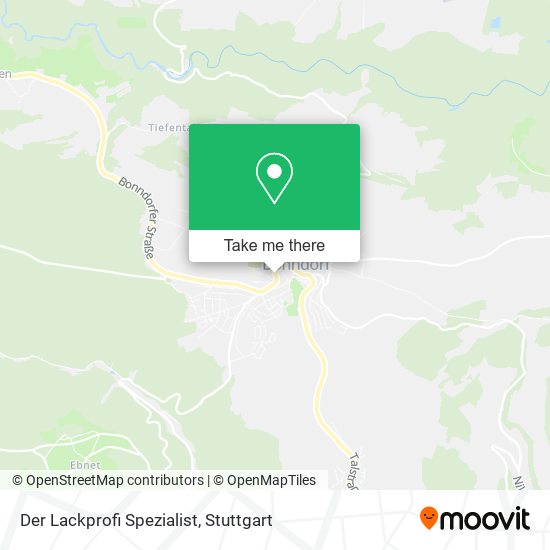 Der Lackprofi Spezialist map
