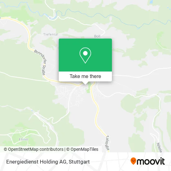 Карта Energiedienst Holding AG
