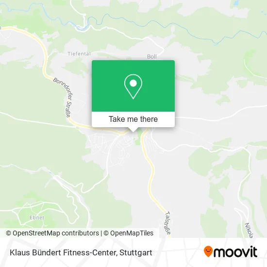 Карта Klaus Bündert Fitness-Center