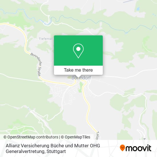 Allianz Versicherung Büche und Mutter OHG Generalvertretung map