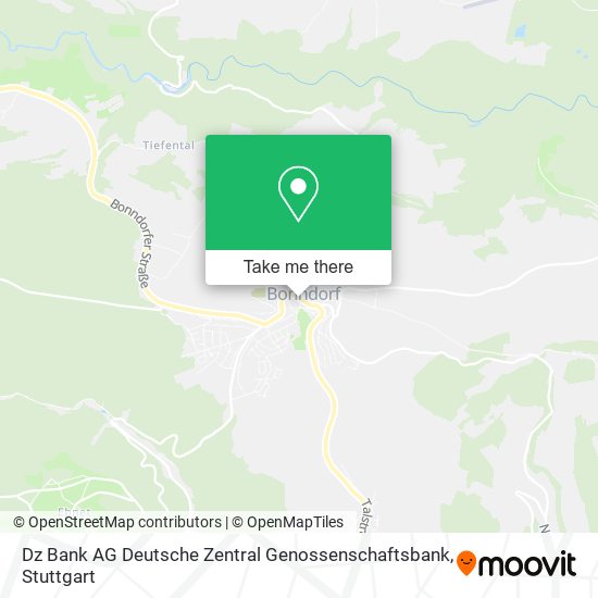 Dz Bank AG Deutsche Zentral Genossenschaftsbank map