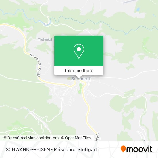 SCHWANKE-REISEN - Reisebüro map