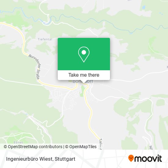 Ingenieurbüro Wiest map