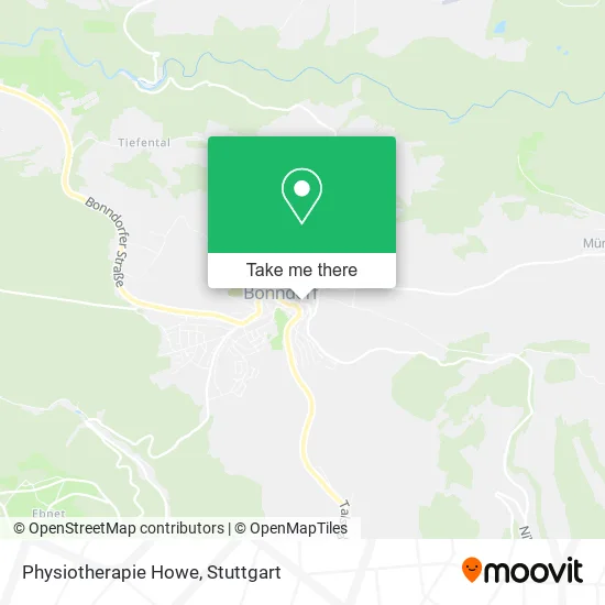 Карта Physiotherapie Howe