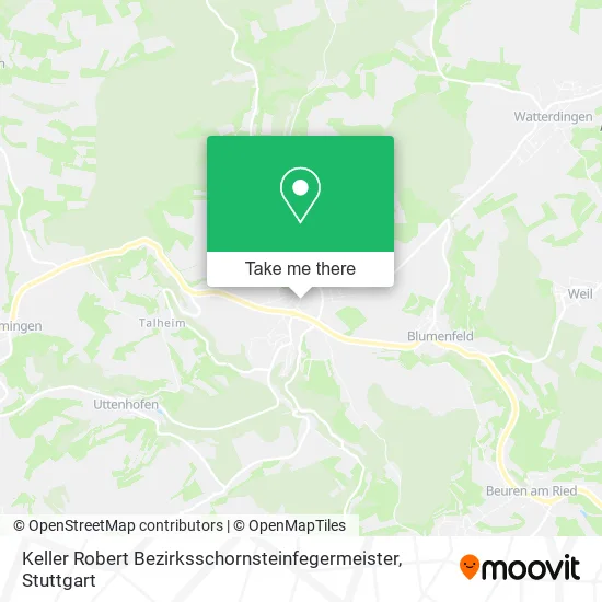 Карта Keller Robert Bezirksschornsteinfegermeister