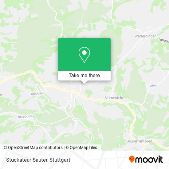 Stuckateur Sauter map