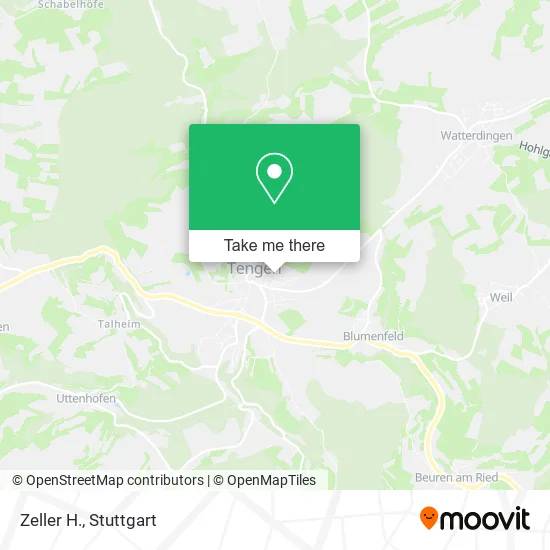 Карта Zeller H.