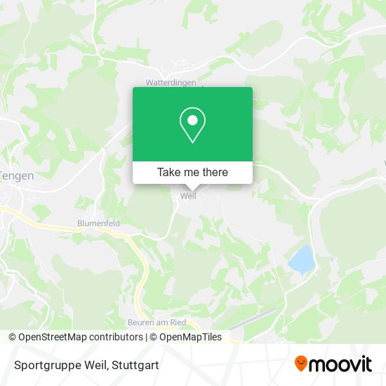 Sportgruppe Weil map